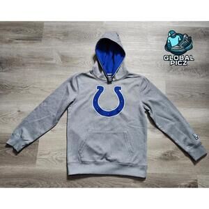 NFL Team Apparel Hoodie Indianapolis Colts Football Youth Size Large ( 14-16)